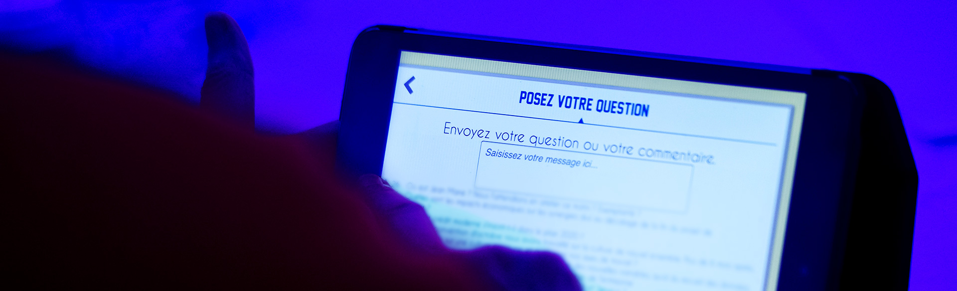 contact visuel